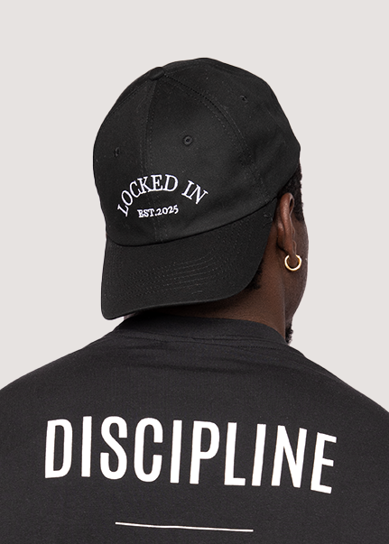 LOCKED IN BASEBALL CAP BLACK